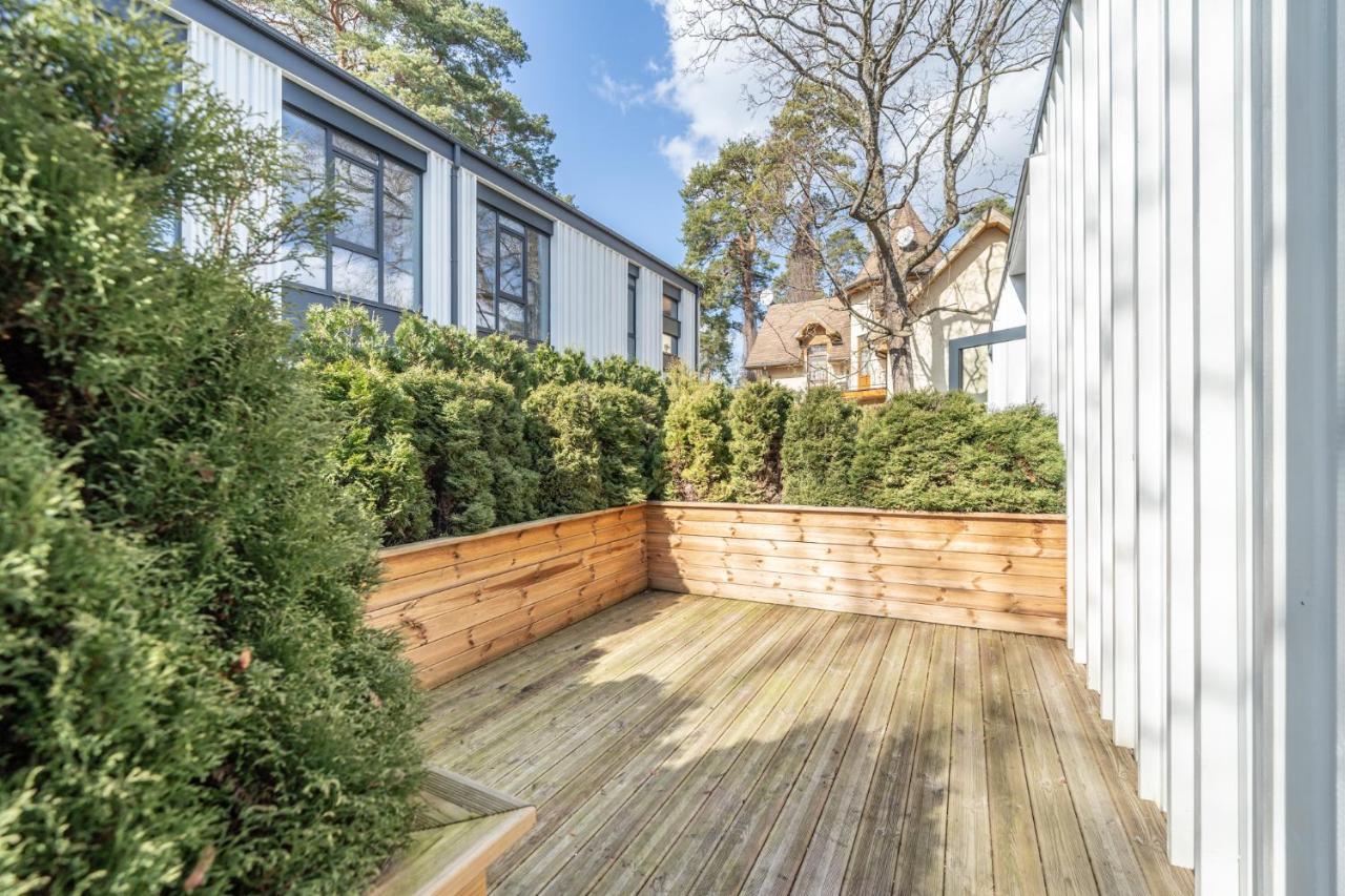 New Comfortable 2 Bedroom Cottage w/Big Terrace Jūrkalne Exteriör bild